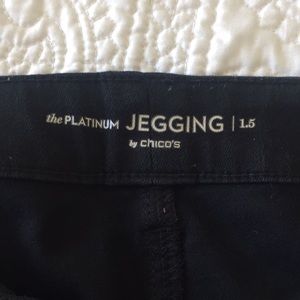 Chico’s Platinum Jegging jean